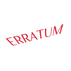 ERRATUM CATALOGUE JEFF DE BRUGES 