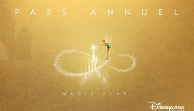 DISNEYLAND PARIS : MAGIC PLUS ANNUEL.