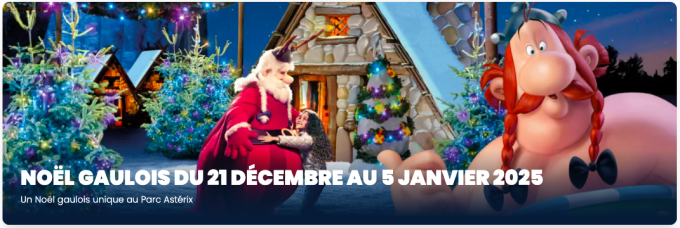 PARC ASTERIX  2025 - TARIF UNIQUE 