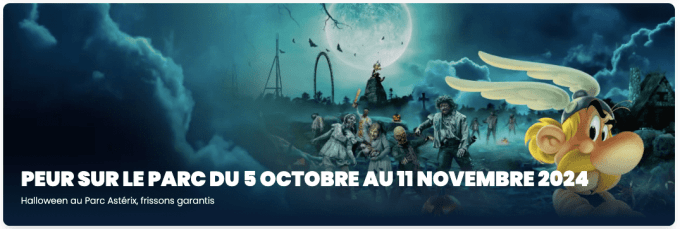 PARC ASTERIX  2024 - OFFRE BILLET PERIODE 