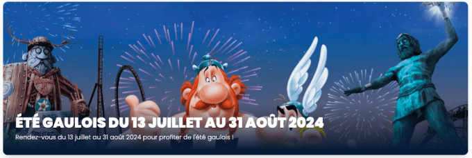 PARC ASTERIX  2025 - TARIF UNIQUE 
