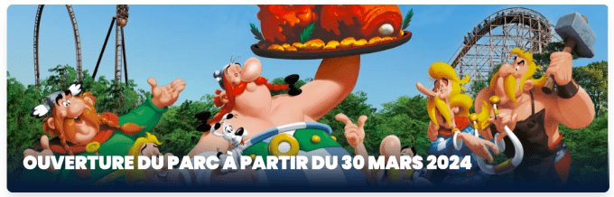 PARC ASTERIX  2025 - TARIF UNIQUE 