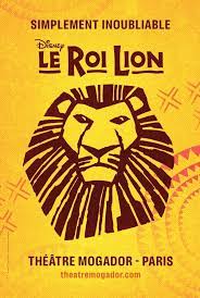 LE ROI LION - Week End - Période Scolaire